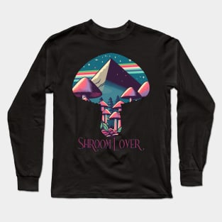 Shroom Lover - Foraging - Fungi - Cottagecore Hunt Long Sleeve T-Shirt